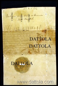 MARCHIATO DATTOLA IMG_9799 pergamena 15 luglio 1615 Privilegio Civitis Melita in Personam Jacobi Vannufele copia